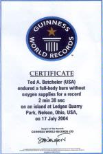World Record Burn photo 1